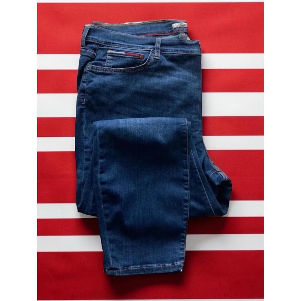 TOMMY HILFIGER $69 DENIM WOMEN'S NEW SKINNY MID RISE STRECH JEANS PANTS SIZE 22